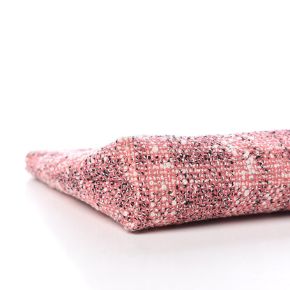 Chanel Tweed Pouch Pink White 7 of 8