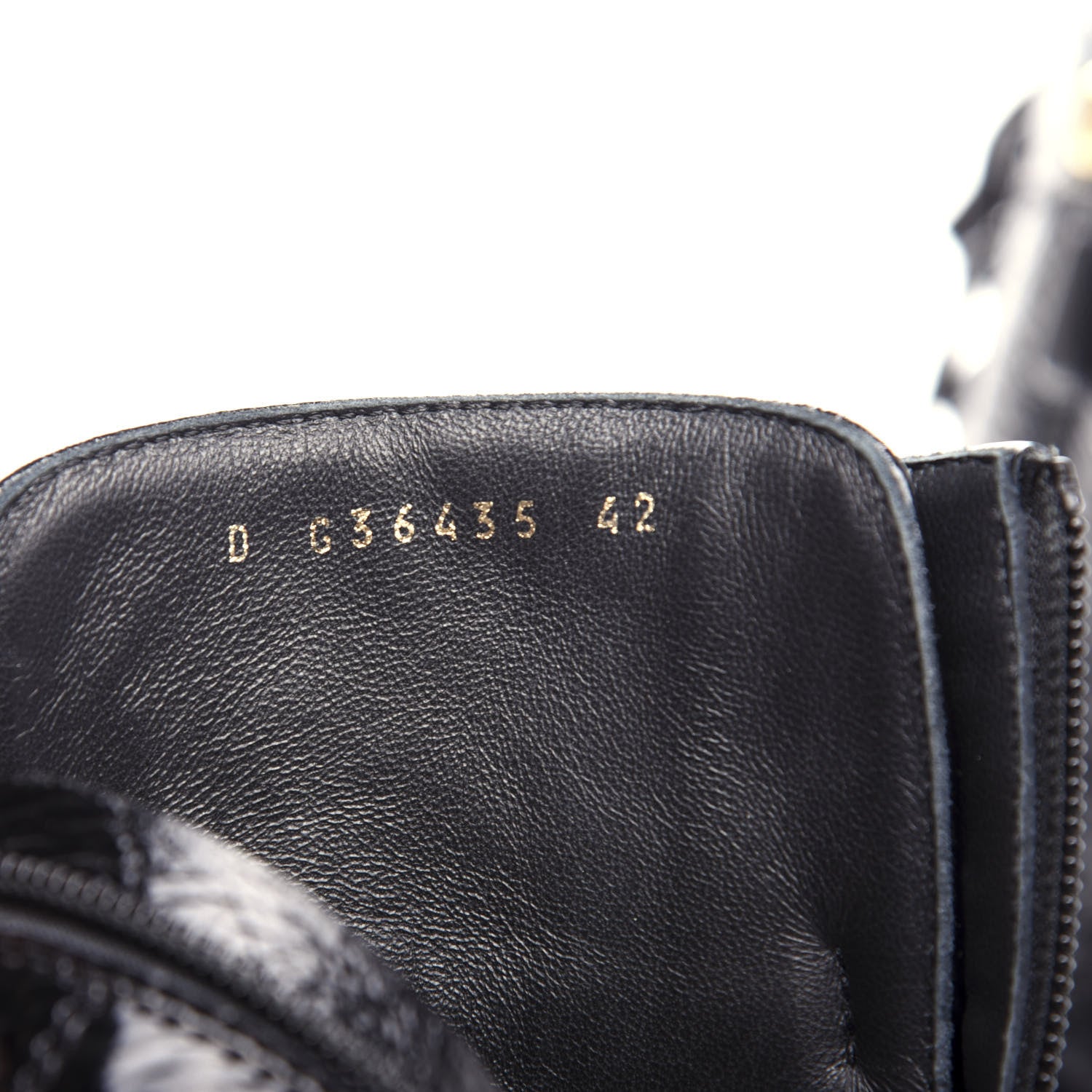 Chanel Shiny Crumpled Lambskin Lace Up Combat Boots 42 Black 10 of 11