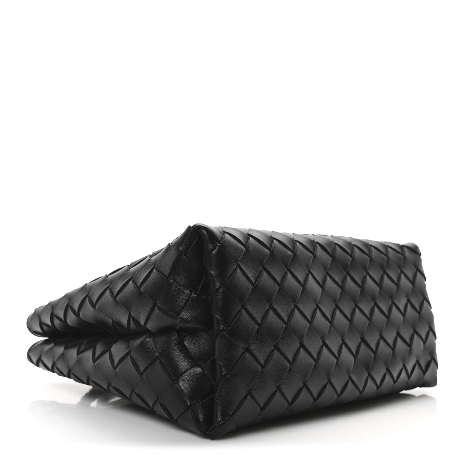 Bottega Veneta Nappa Intrecciato Small Andiamo Shoulder Bag Black 4 of 10