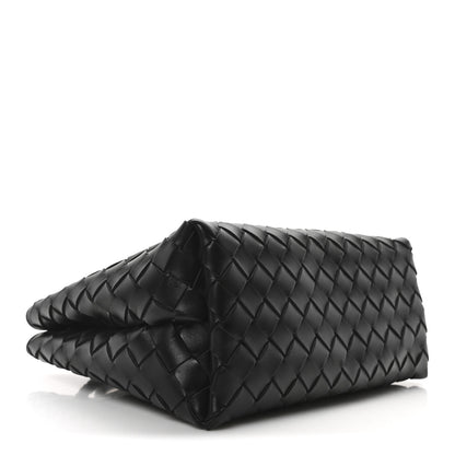 Bottega Veneta Nappa Intrecciato Small Andiamo Shoulder Bag Black 4 of 10