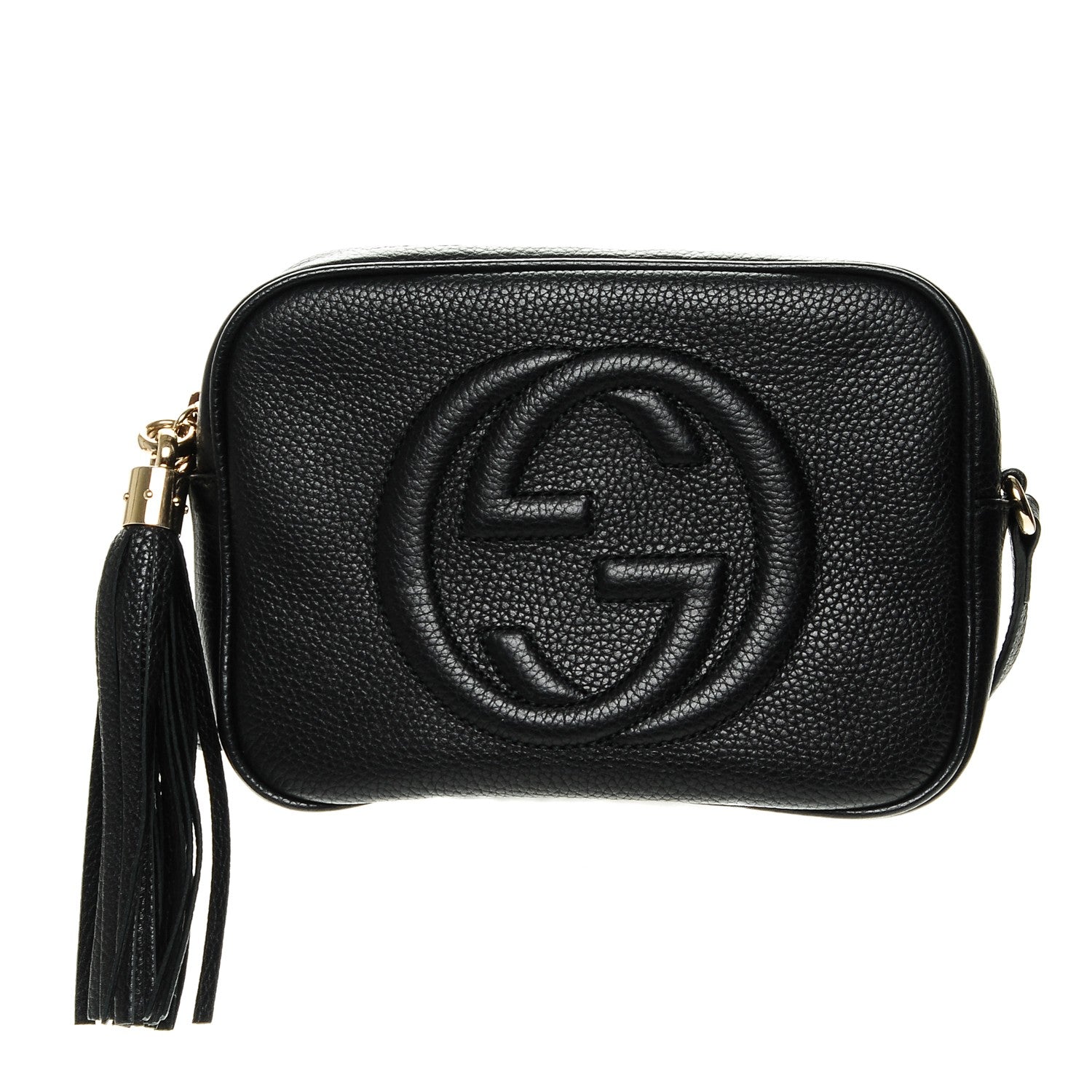 Gucci Pebbled Calfskin Small Soho Disco Bag Black 1 of 6