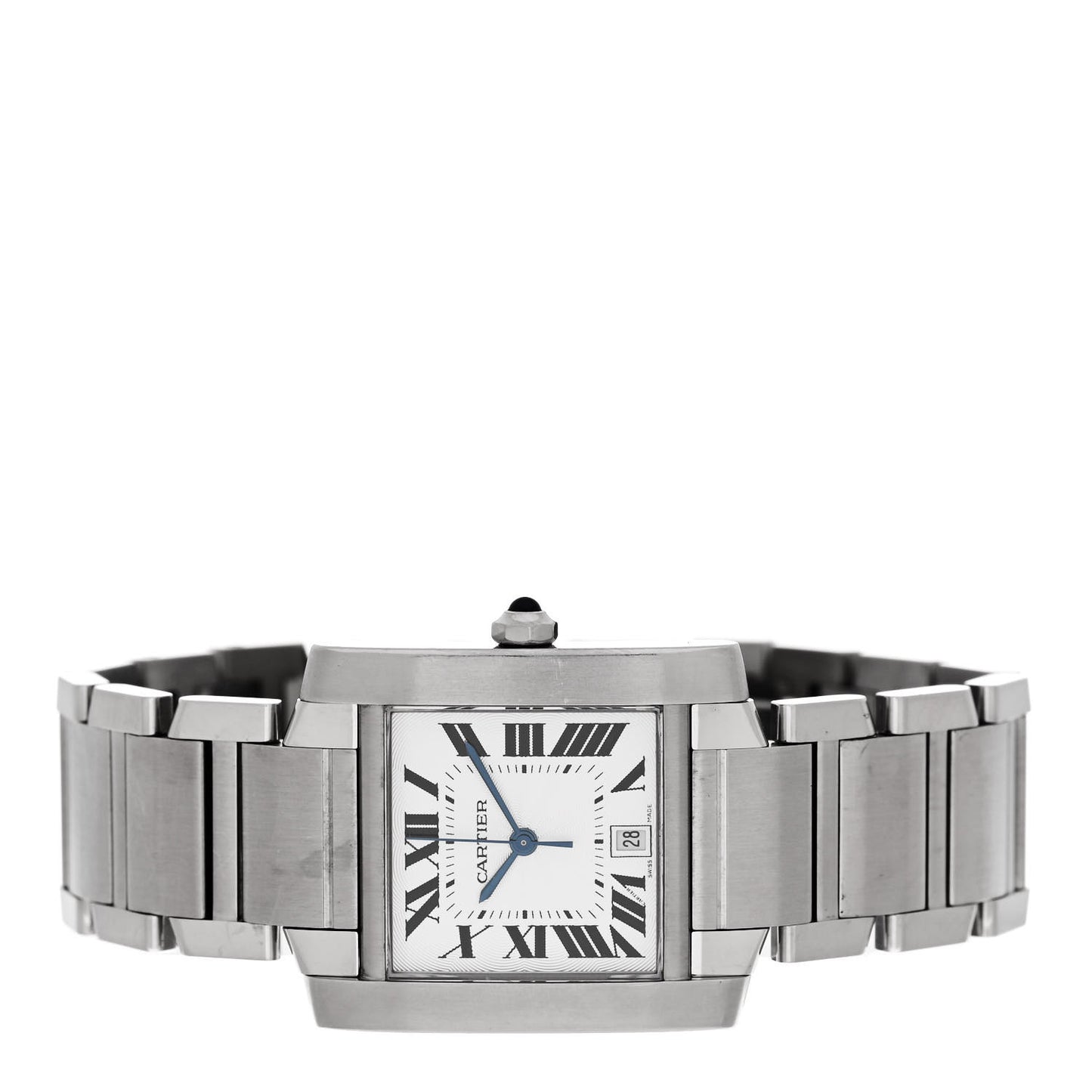 Stainless Steel 28mm Tank Francaise Automatic Watch