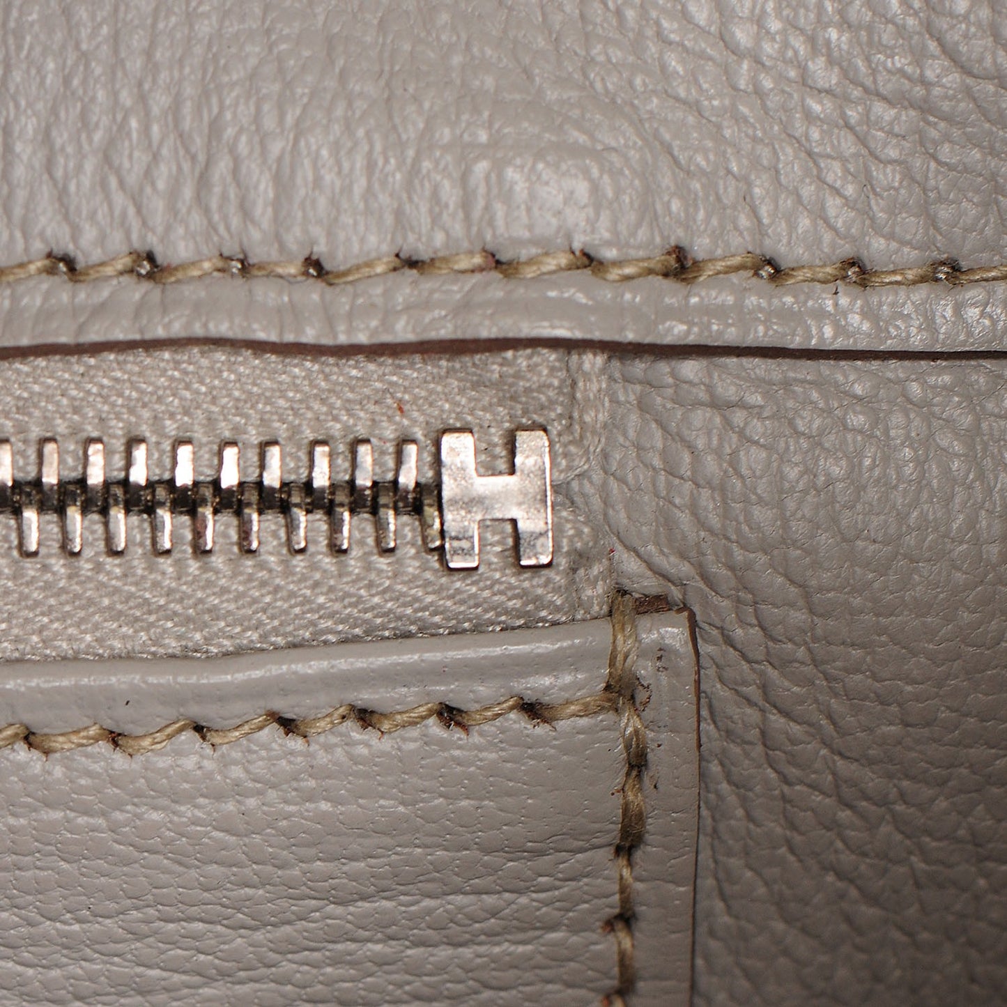 Togo Birkin 30 Gris Perle
