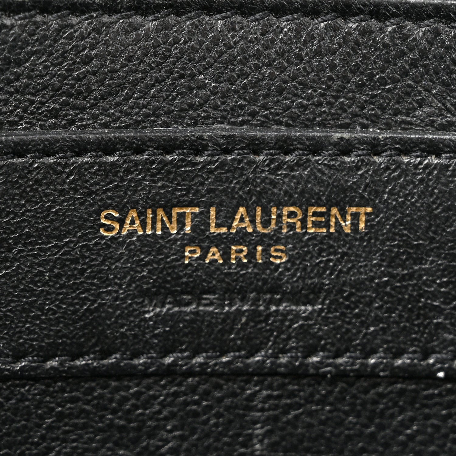 Saint Laurent Grain De Poudre Medium Classic Monogram Kate Satchel Black 6 of 14