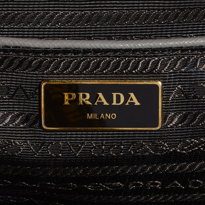 Prada Saffiano Lux Large Double Zip Tote Argilla 6 of 10