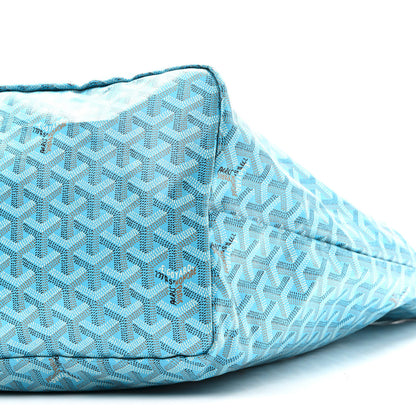 Goyard Goyardine Saint Louis GM Balise Beach Towel Set Turquoise 12 of 12