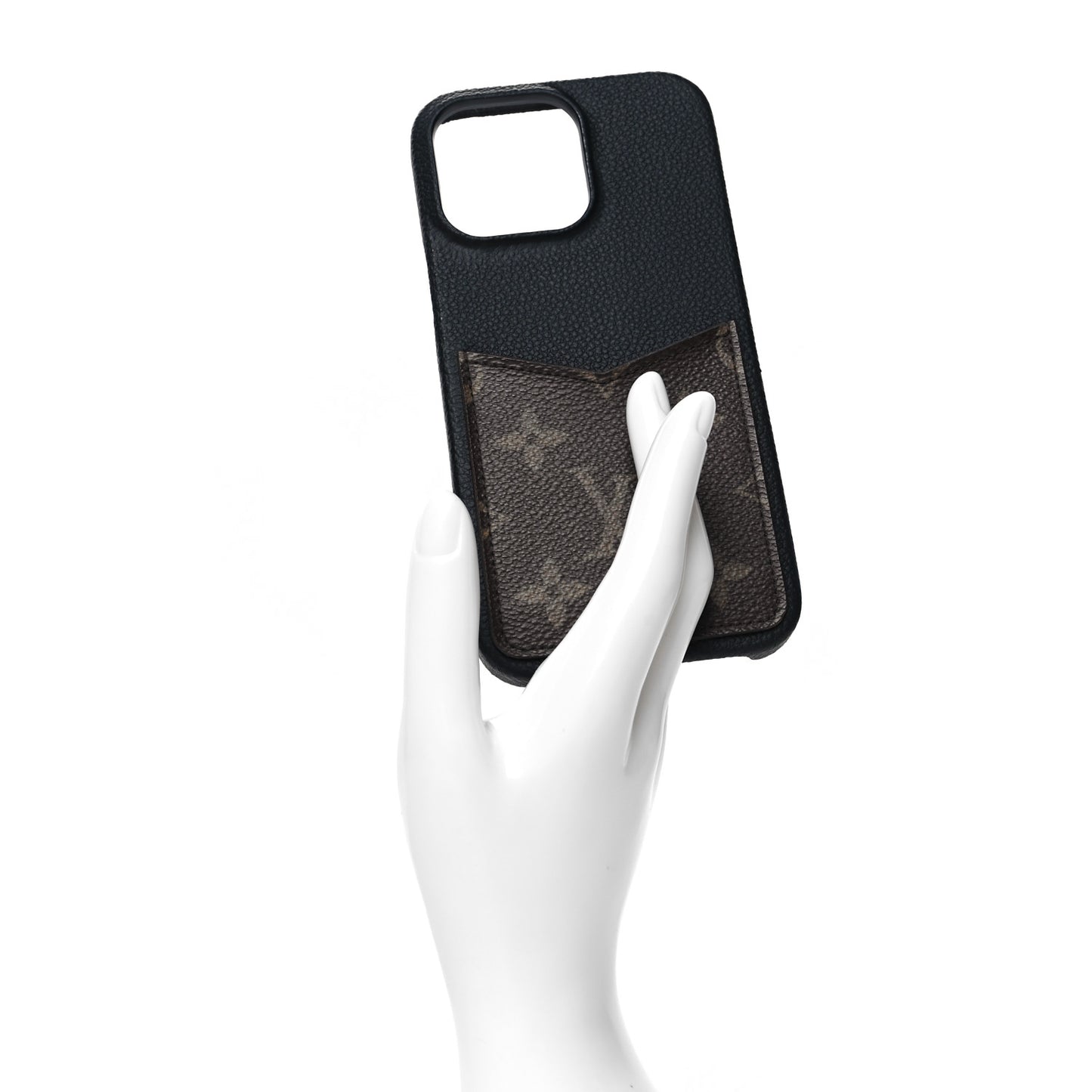 Monogram Pallas iPhone 14 Pro Max Bumper Black