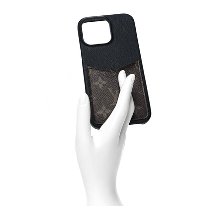 Louis Vuitton Monogram Pallas iPhone 14 Pro Max Bumper Black 2 of 12