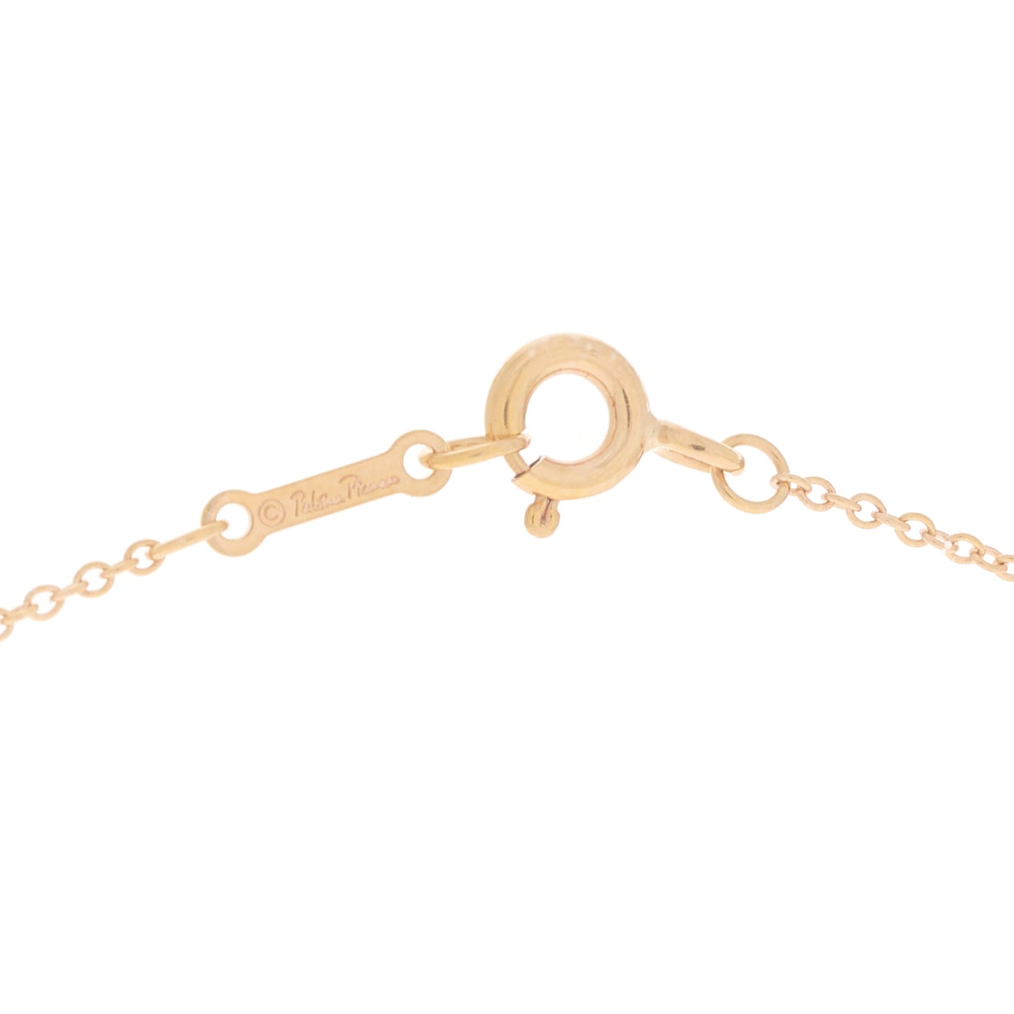 18K Rose Gold Paloma Picasso Small Love and Kisses Pendant Necklace