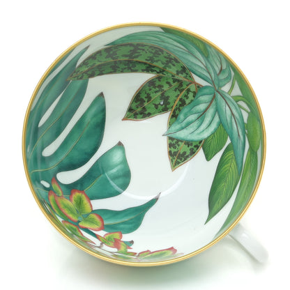 Hermes Porcelain Passifolia Tea Cup 2 of 5