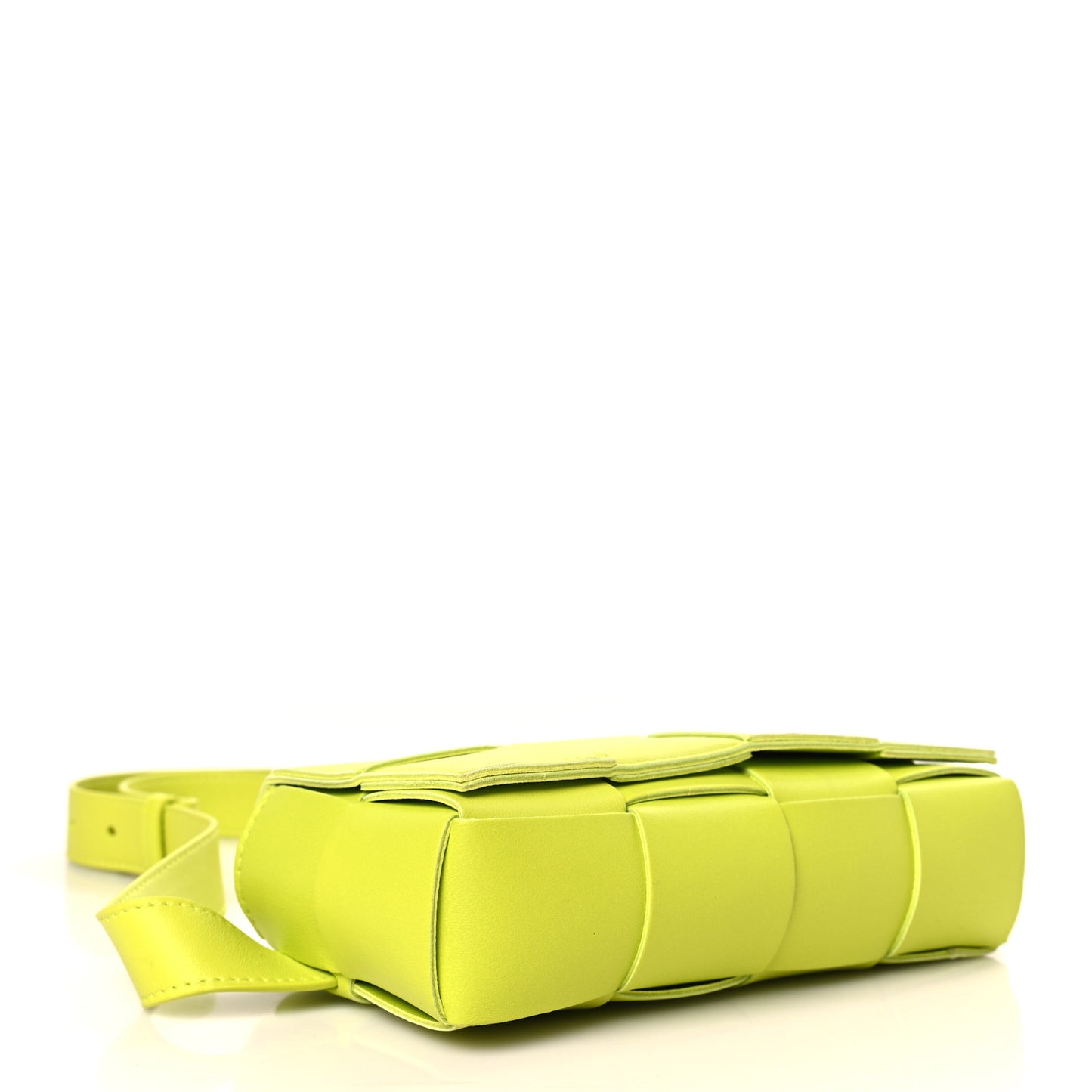 Nappa Maxi Intreccio The Belt Cassette Bag Kiwi