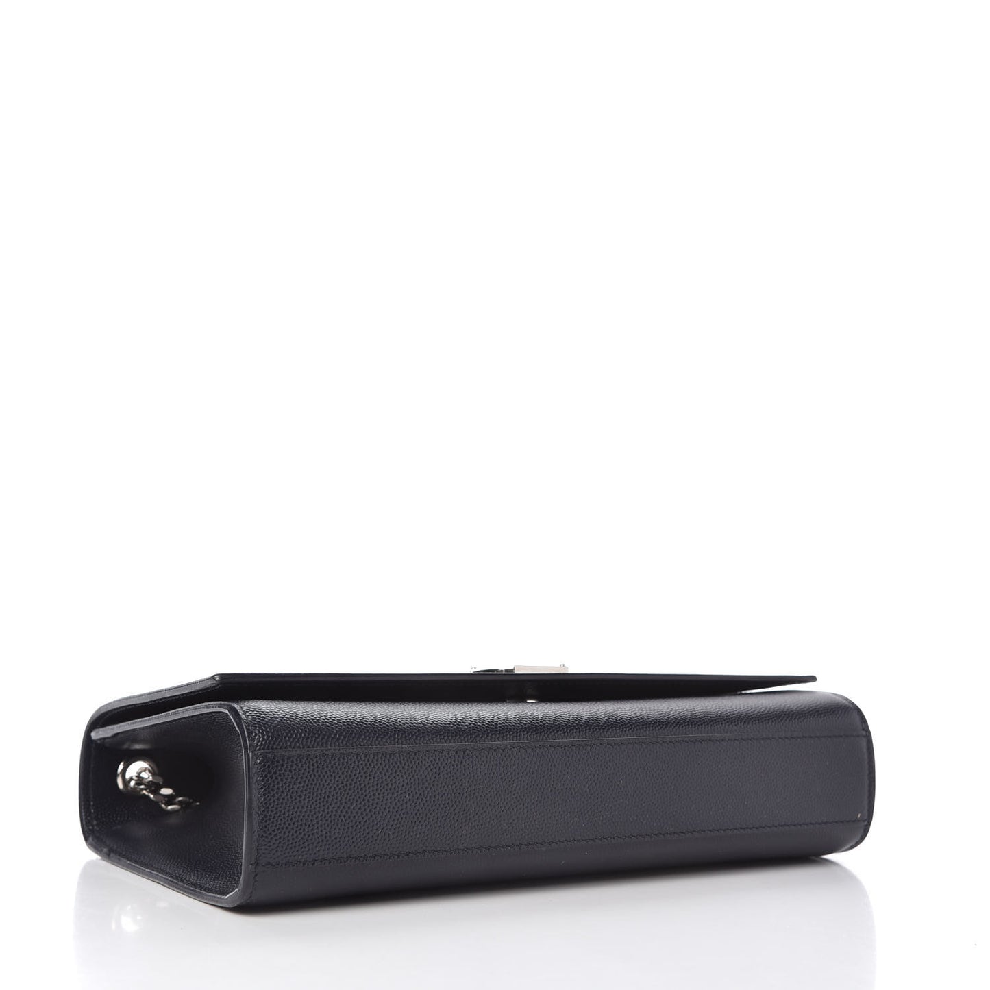 Grain De Poudre Medium Classic Monogram Kate Satchel Deep Marine