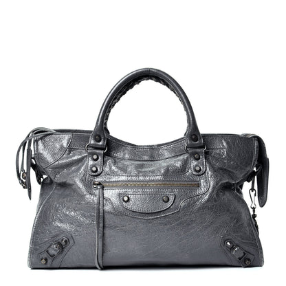 Balenciaga Agneau Classic Hardware City Gris Tarmac 1 of 11