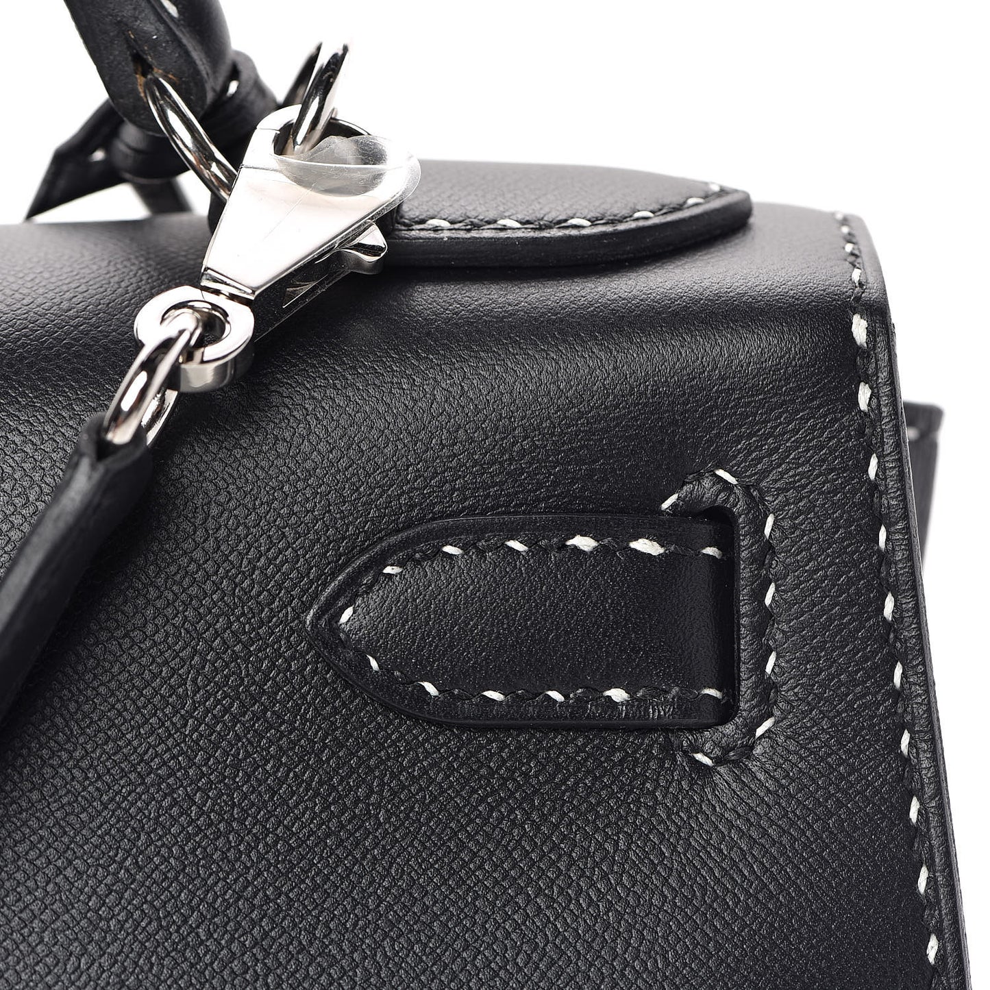 Grained Monsieur Un Point Sur Deux Kelly Sellier 28 Black