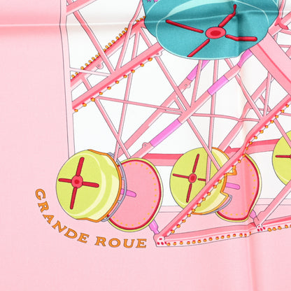 Hermes Silk Grande Roue Scarf 90 5 of 5