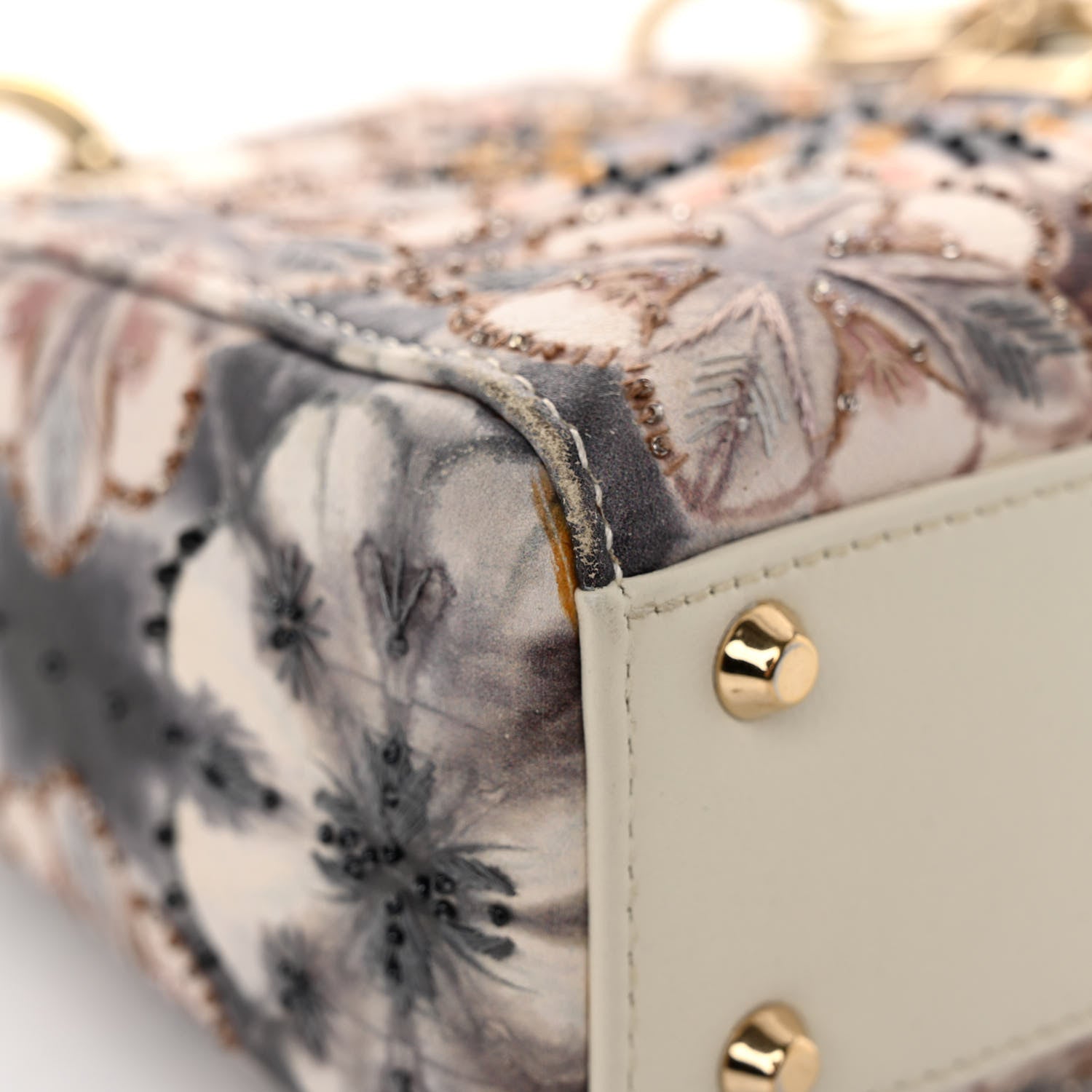Christian Dior Calfskin Printed Mini KaleiDiorscopic Lady Dior Multicolor 10 of 11