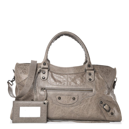 Balenciaga Agneau Classic Hardware Part Time Gris Poivre 1 of 12