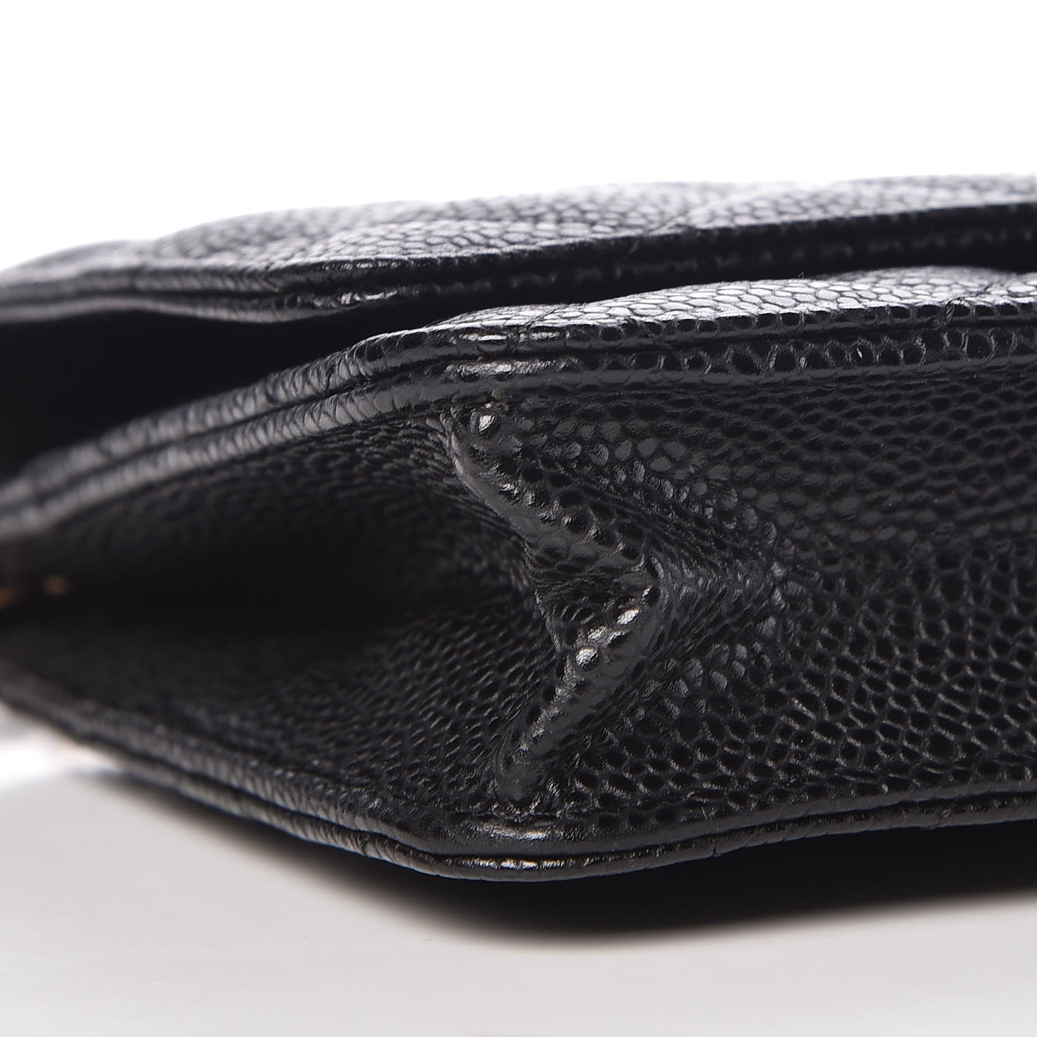 Chanel Caviar Quilted Wallet On Chain WOC Black 9 of 11