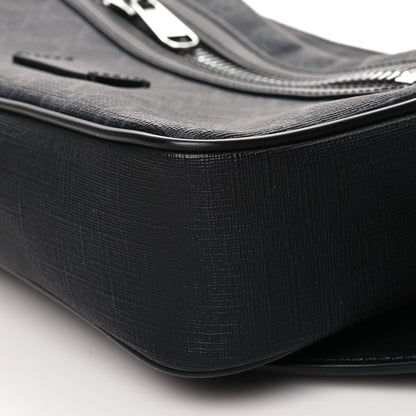 Gucci Soft GG Supreme Monogram Web Belt Bag Black Grey 11 of 12