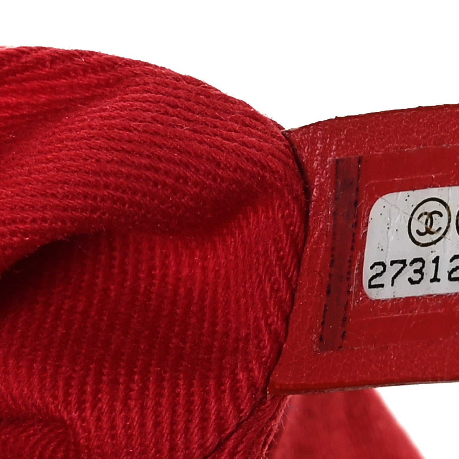 Chanel Canvas Large Double Face Shopping Tote Red 7 of 10