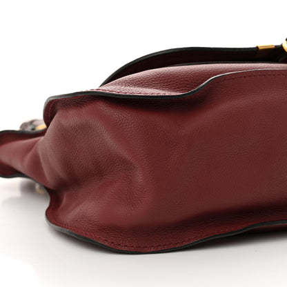 Chloe Calfskin Medium Marcie Satchel Garnet 9 of 11