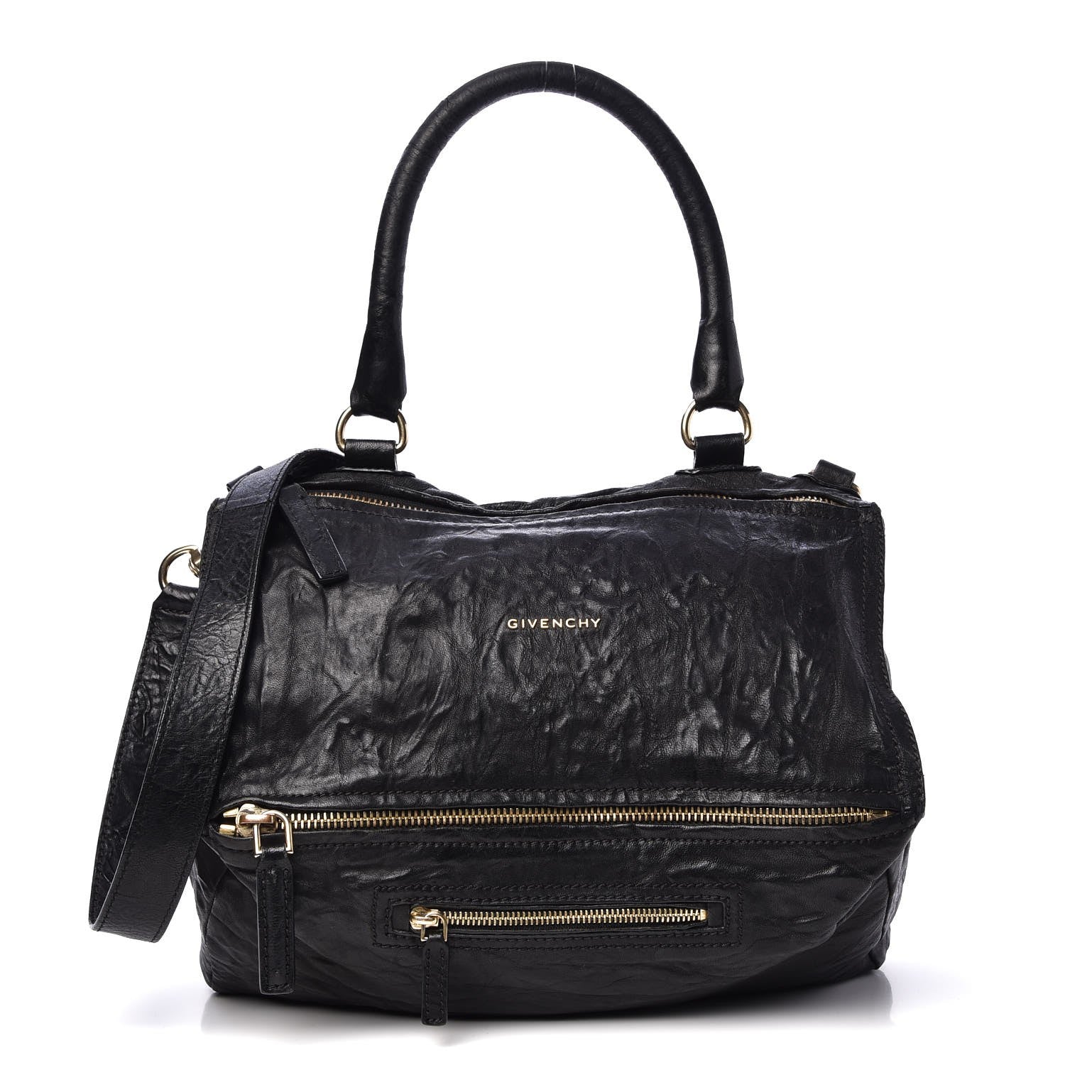 Givenchy Tumbled Sheepskin Medium Pandora Black 1 of 7