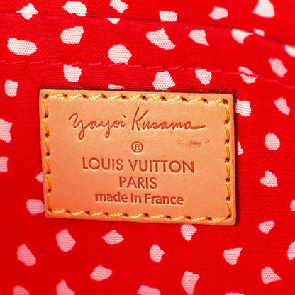 Louis Vuitton Vernis Kusama Infinity Dots Pochette Accessories Red 6 of 8