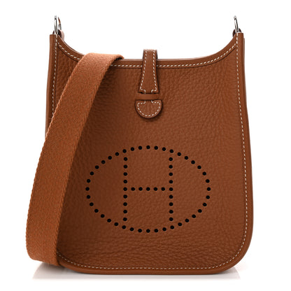 Hermes Taurillon Clemence Evelyne TPM Gold 1 of 11