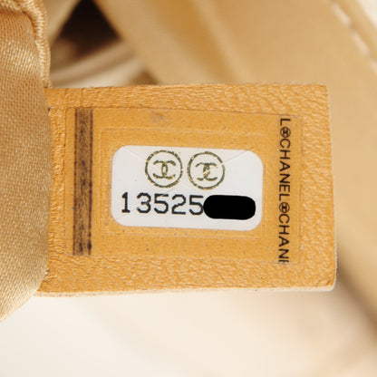 Chanel Glazed Calfskin XL On The Road Flap Ivory 7 of 12