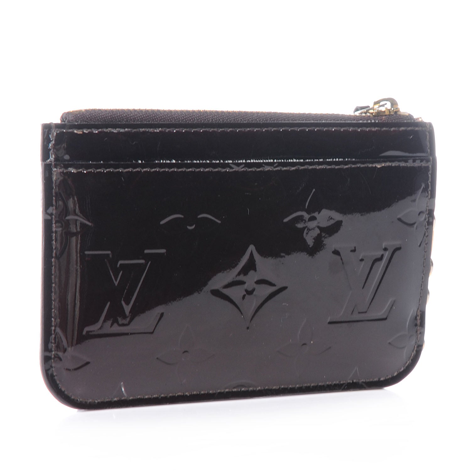 Louis Vuitton Vernis Key Pouch Amarante 3 of 7