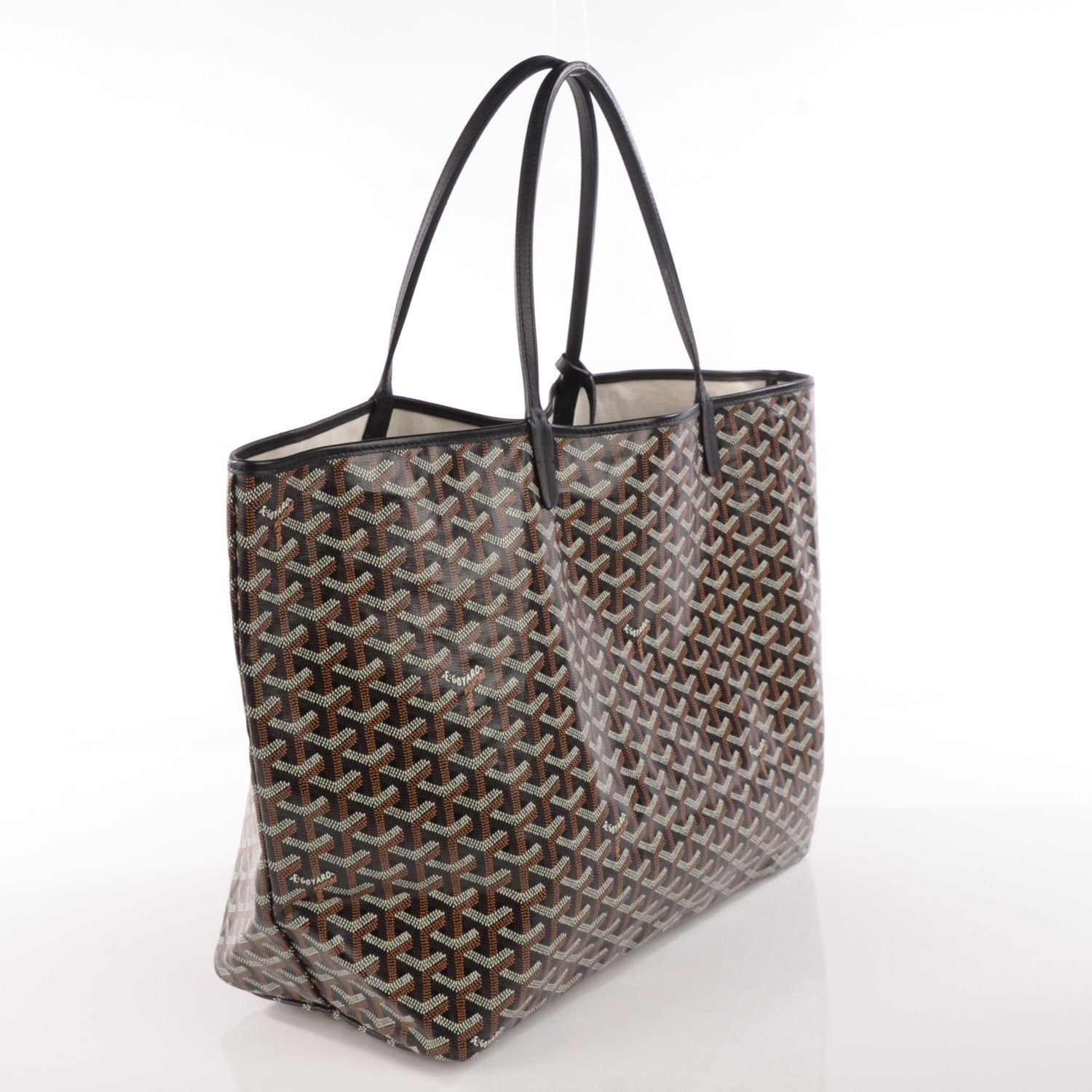 Goyard Goyardine Saint Louis GM Black 3 of 8
