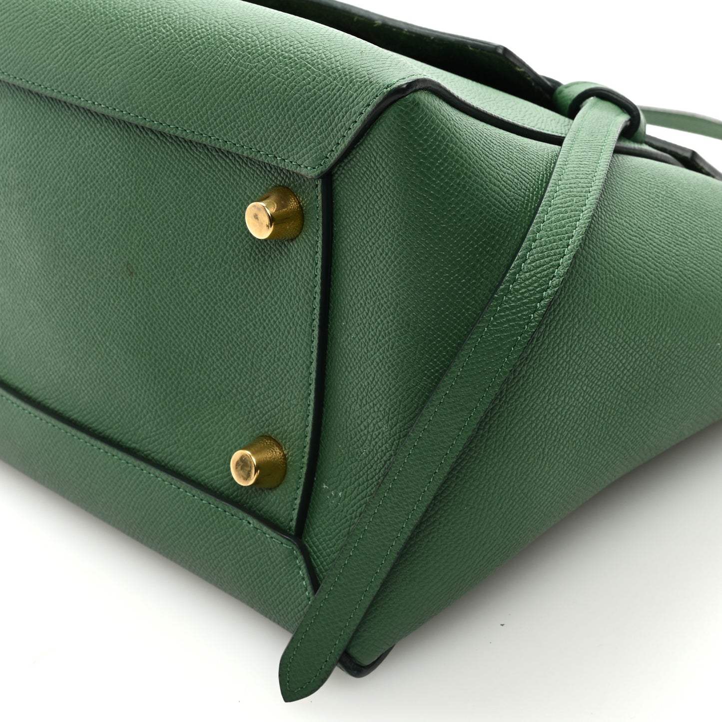 Grained Calfskin Mini Belt Bag Mint