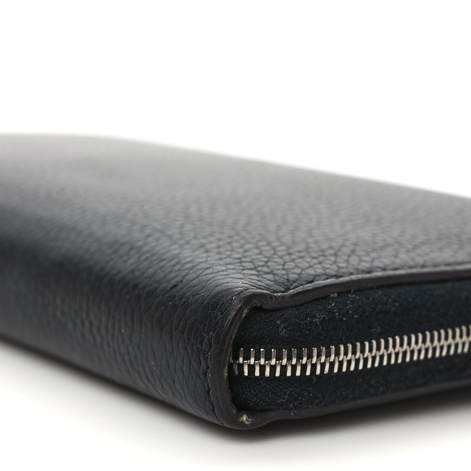 Celine Calfskin Large Zip Around Multifunction Wallet Black Citron 8 of 10
