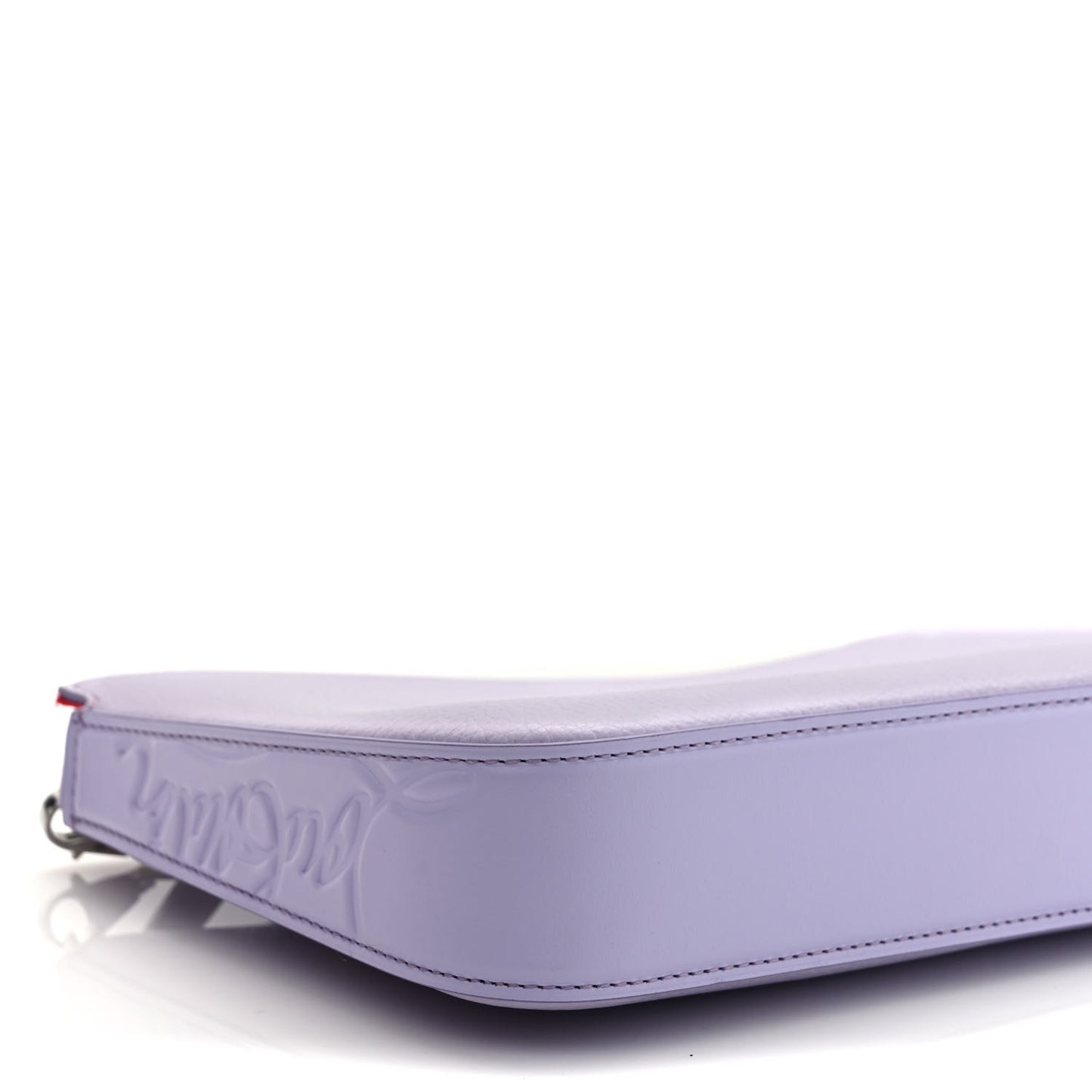 Calfskin Loubila Hybrid Pouch Lilac