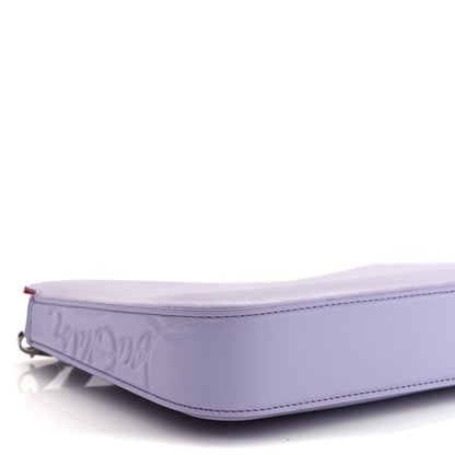 Christian Louboutin Calfskin Loubila Hybrid Pouch Lilac 7 of 9