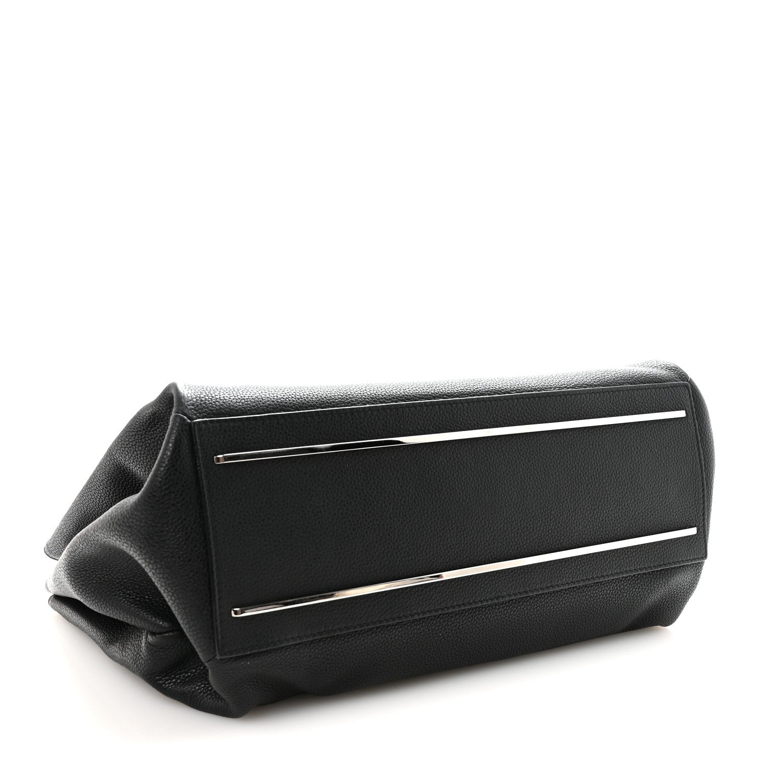 Balenciaga Calfskin Le Dix Soft Cabas M Shoulder Bag Black 5 of 11