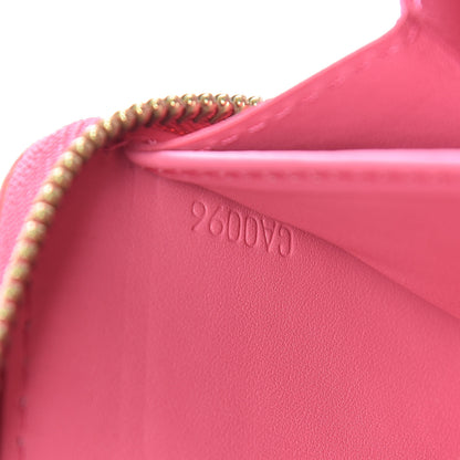 Louis Vuitton Vernis Zippy Wallet Framboise 7 of 8