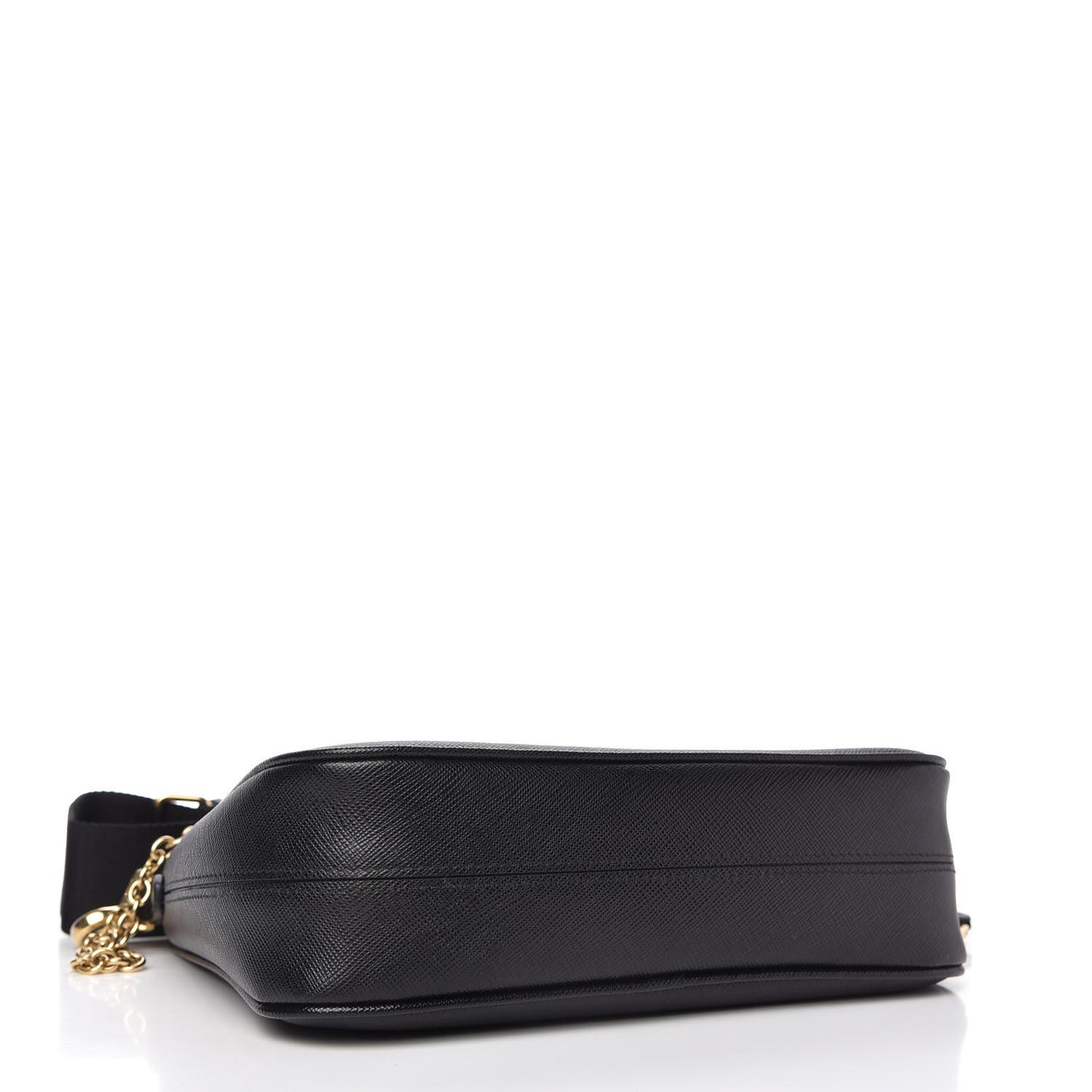 Saffiano Lux Re-Edition 2005 Shoulder Bag Black