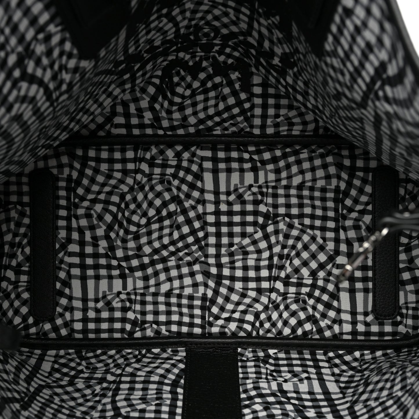 Visetos Medium Liz Reversible Shopper Tote Black