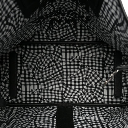MCM Visetos Medium Liz Reversible Shopper Tote Black 8 of 12