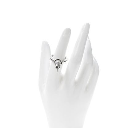 Gucci Sterling Silver Anger Forest Eagle Head Ring 53 6.5 2 of 6