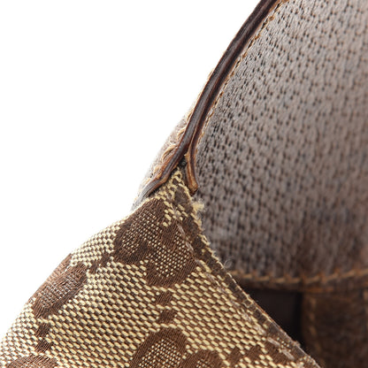 Gucci Monogram Small Jackie O Hobo Brown 9 of 11