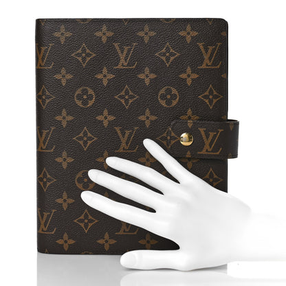Louis Vuitton Monogram Large Ring Agenda Cover 2 of 9