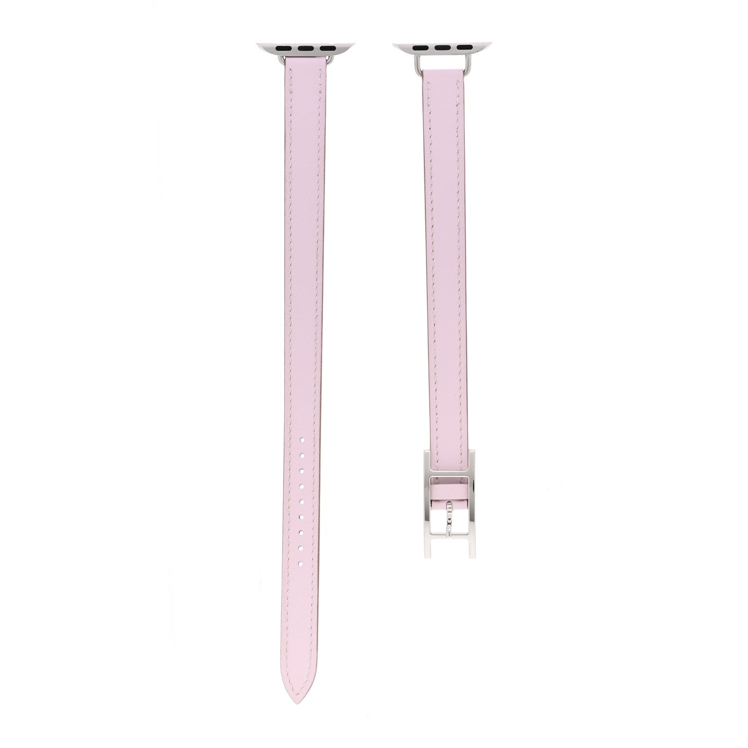 Hermes Swift 42mm Apple Watch Double Tour Hapi Band Mauve Pale 1 of 6