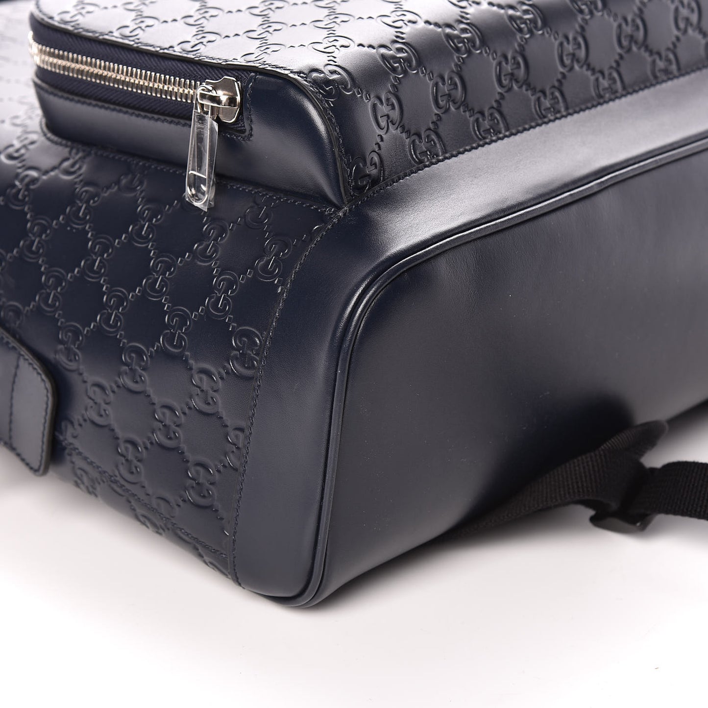 Guccissima Signature Day Backpack Blue