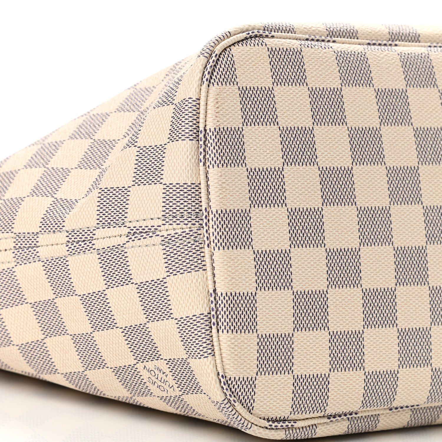 Louis Vuitton Damier Azur Neo Neverfull MM Rose Ballerine 11 of 14