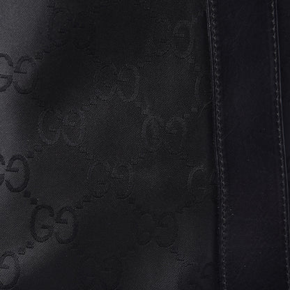 Gucci Nylon Monogram Oversized Overnight Bag Black 12 of 12