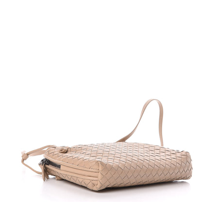 Bottega Veneta Nappa Intrecciato Pillow Crossbody Messenger Mink 5 of 16