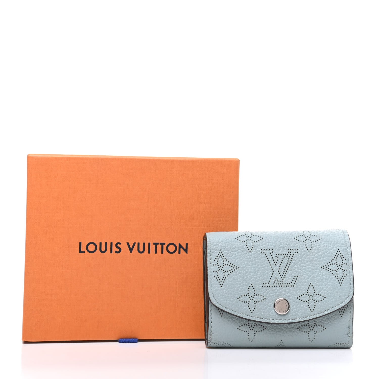 Louis Vuitton Mahina Iris XS Wallet Vert Lagon 10 of 10