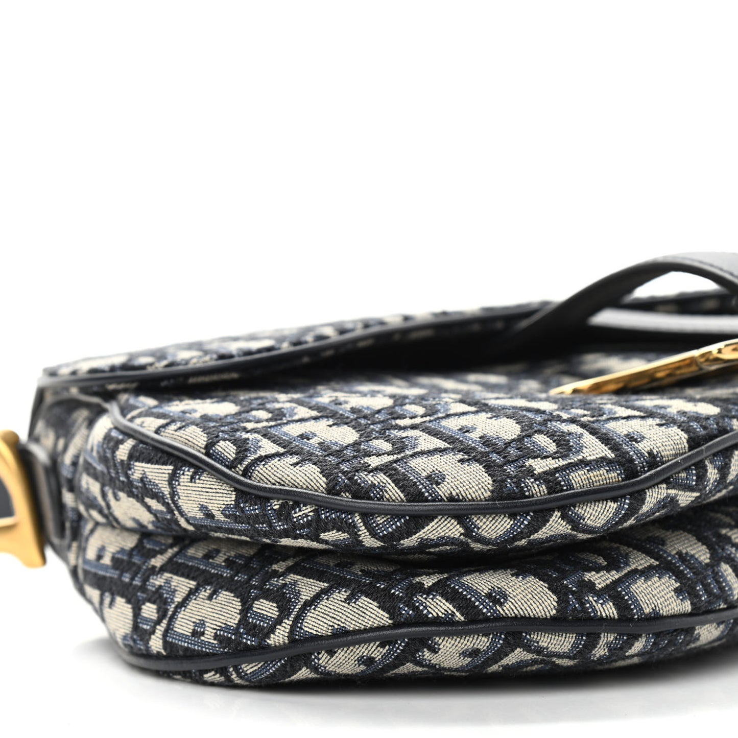 Oblique Saddle Bag Blue
